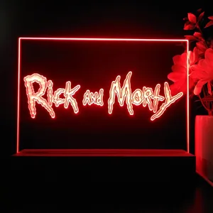 Rick and Morty LED Desk Light