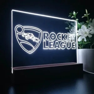 Rocket League Logo LED Desk Light