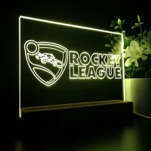 Rocket League Logo LED Desk Light