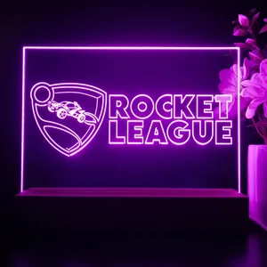 Rocket League Logo LED Desk Light