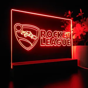 Rocket League Logo LED Desk Light