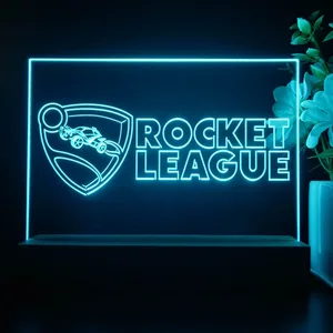 Rocket League Logo LED Desk Light