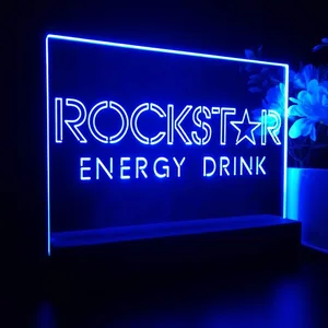 Rockstar Energy Drink LED Desk Light