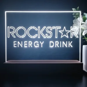 Rockstar Energy Drink LED Desk Light