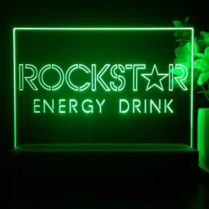 Rockstar Energy Drink LED Desk Light