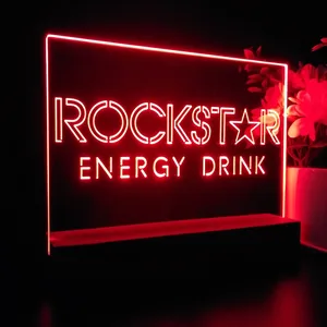 Rockstar Energy Drink LED Desk Light