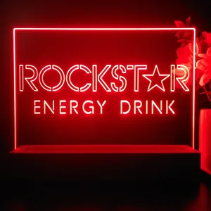 Rockstar Energy Drink LED Desk Light