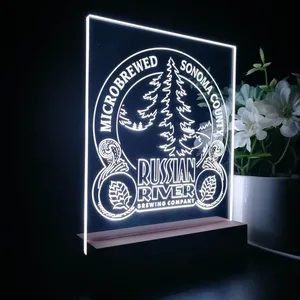 Russian River Brewing Company Sonoma County LED Desk Light