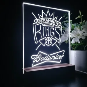 Sacramento Kings Budweiser LED Desk Light