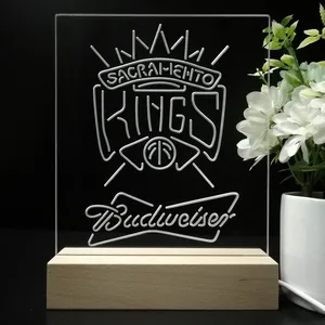 Sacramento Kings Budweiser LED Desk Light