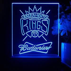 Sacramento Kings Budweiser LED Desk Light