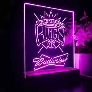 Sacramento Kings Budweiser LED Desk Light