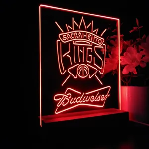 Sacramento Kings Budweiser LED Desk Light