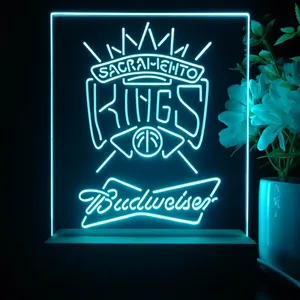 Sacramento Kings Budweiser LED Desk Light