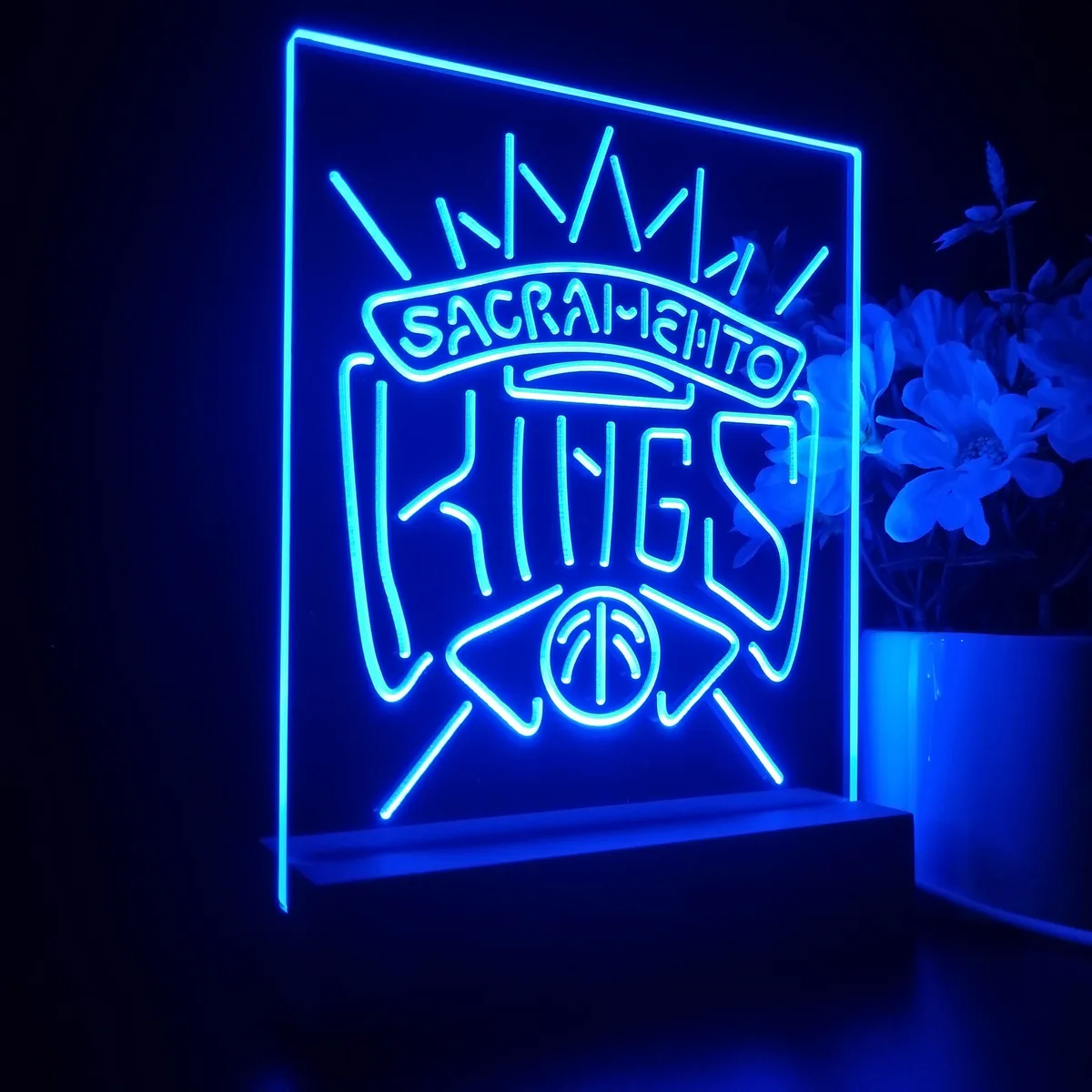 Sacramento Kings Logo LED Desk Light - Legacy Edition