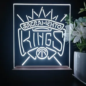 Sacramento Kings Logo LED Desk Light - Legacy Edition