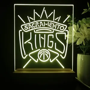 Sacramento Kings Logo LED Desk Light - Legacy Edition