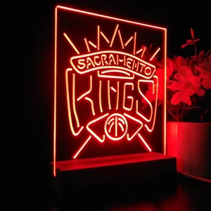Sacramento Kings Logo LED Desk Light - Legacy Edition