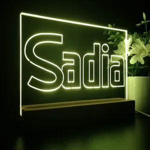 Sadia Logo 1 LED Desk Light