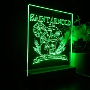 Saint Arnold Patron Saint of Brewers LED Desk Light