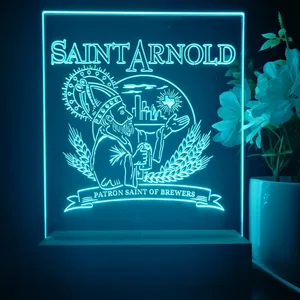 Saint Arnold Patron Saint of Brewers LED Desk Light