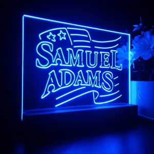 Samuel Adams American Flag LED Desk Light