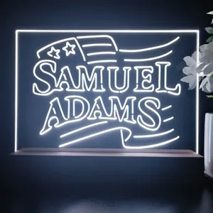 Samuel Adams American Flag LED Desk Light