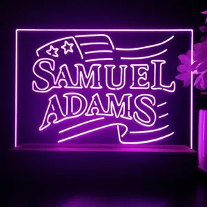 Samuel Adams American Flag LED Desk Light