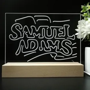 Samuel Adams Banner 1 LED Desk Light