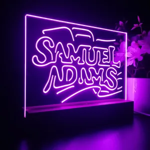 Samuel Adams Banner 1 LED Desk Light