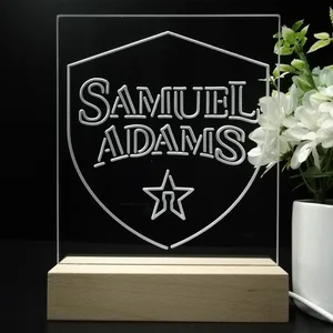 Samuel Adams Logo LED Desk Light