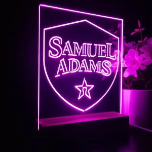 Samuel Adams Logo LED Desk Light