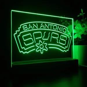 San Antonio Spurs Logo LED Desk Light - Legacy Edition