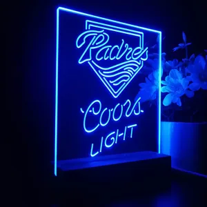 San Diego Padres Coors Light LED Desk Light - Legacy Edition