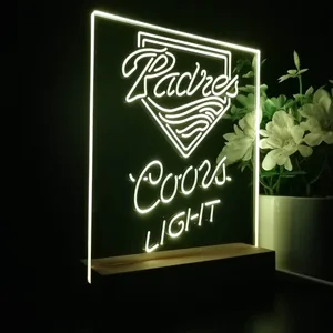 San Diego Padres Coors Light LED Desk Light - Legacy Edition
