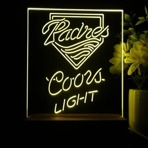 San Diego Padres Coors Light LED Desk Light - Legacy Edition