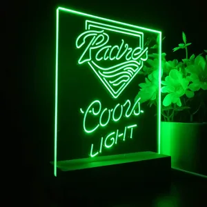 San Diego Padres Coors Light LED Desk Light - Legacy Edition