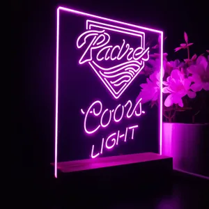 San Diego Padres Coors Light LED Desk Light - Legacy Edition