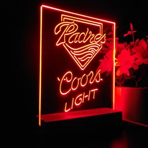 San Diego Padres Coors Light LED Desk Light - Legacy Edition