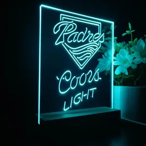 San Diego Padres Coors Light LED Desk Light - Legacy Edition