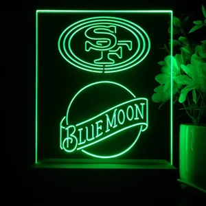 San Francisco 49ers Blue Moon LED Desk Light