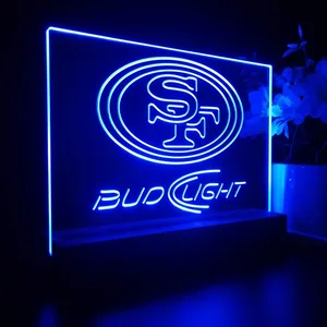 San Francisco 49ers Bud Light LED Desk Light