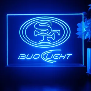 San Francisco 49ers Bud Light LED Desk Light