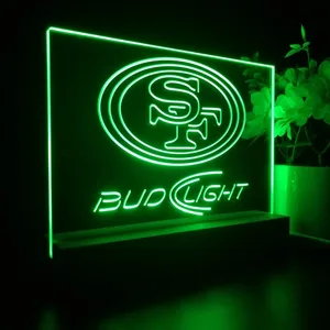 San Francisco 49ers Bud Light LED Desk Light