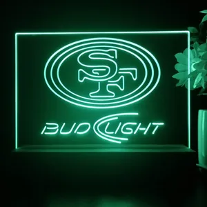 San Francisco 49ers Bud Light LED Desk Light