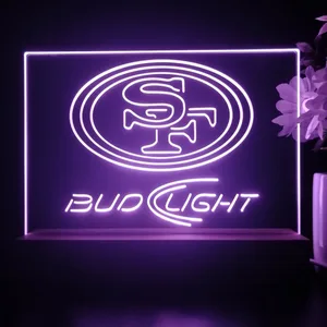 San Francisco 49ers Bud Light LED Desk Light