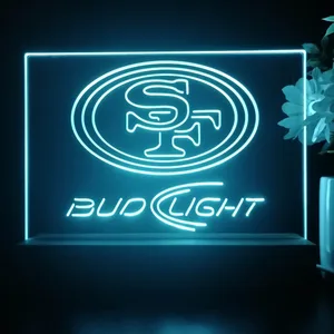 San Francisco 49ers Bud Light LED Desk Light