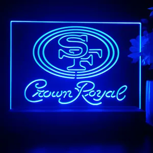 San Francisco 49ers Crown Royal LED Desk Light