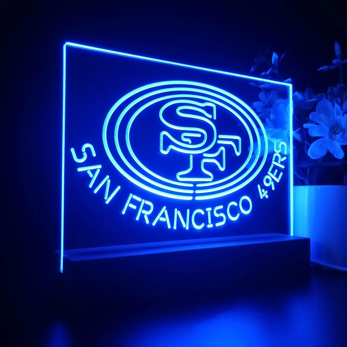 San Francisco 49ers LED Desk Light