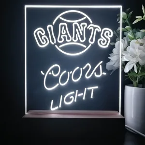 San Francisco Giants Coors Light LED Desk Light